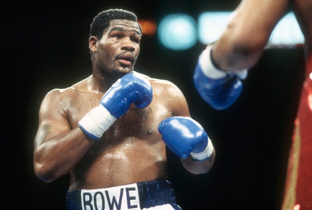 Riddick Bowe ended his crazy career with nine straight wins including  revenge over heavyweight legend