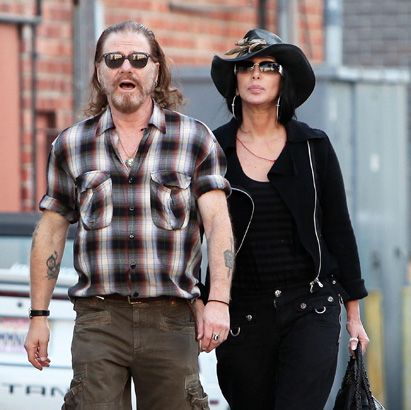 Cher and Ron Zimmerman in 2010